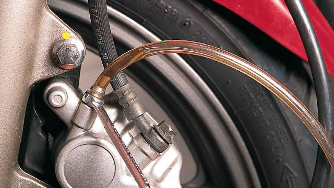 How to bleed the brakes on a Motorcycle