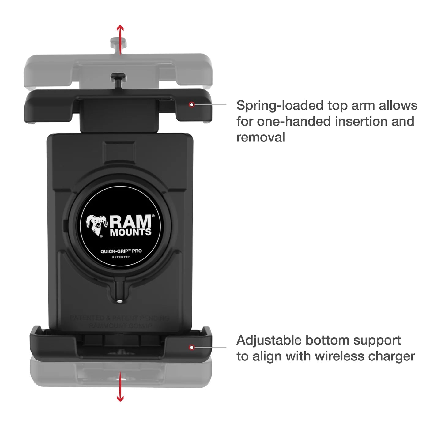 RAM® Quick-Grip™ Pro XL Phone Holder