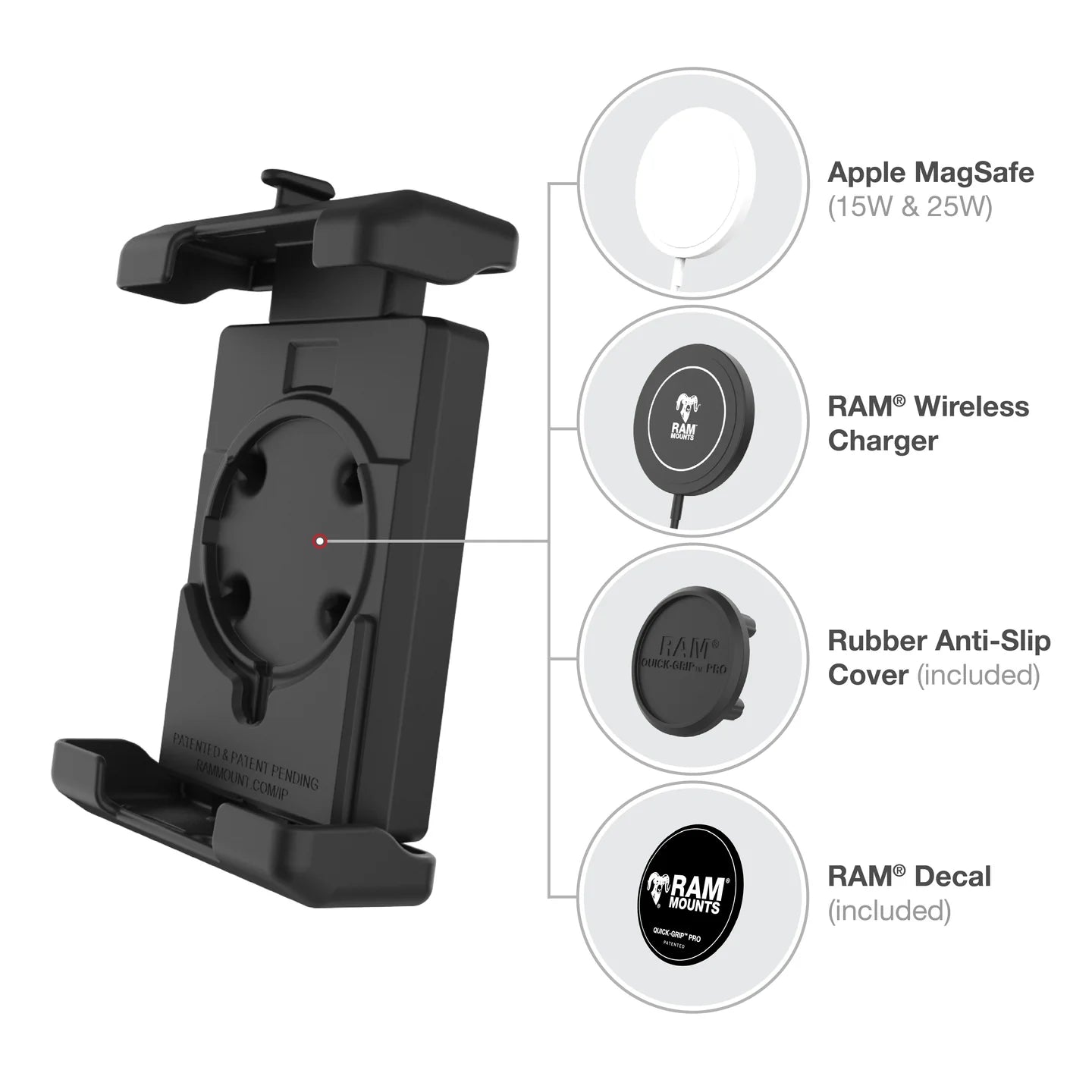 RAM® Quick-Grip™ Pro XL Phone Holder