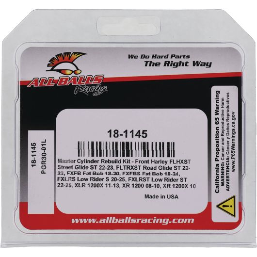 Master Cylinder Rebuild Kit (18-1145)