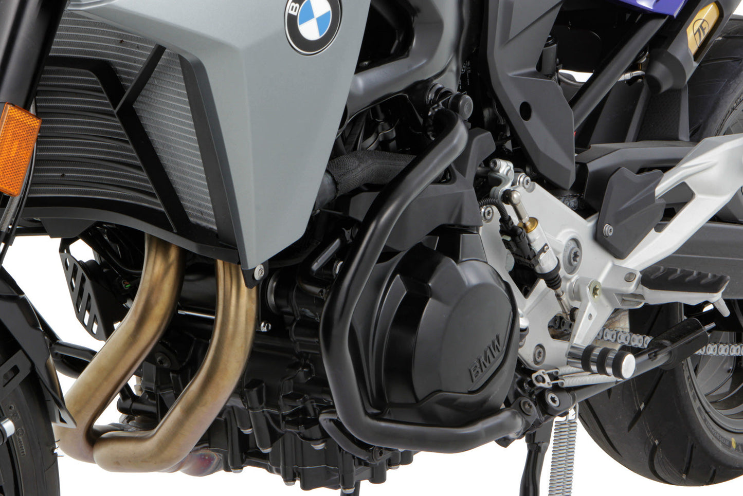 BMW F 900 R / XR Protection - Engine Crash Bar "Sports Style" (Black).