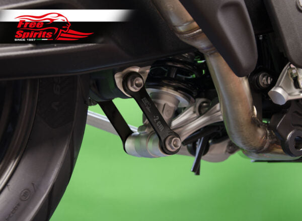 Triumph Tiger 900 Ergonomics - Lowering Kit