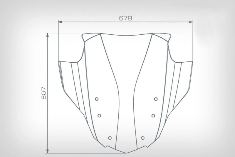 BMW K-Series Screen - Windshield Marathon