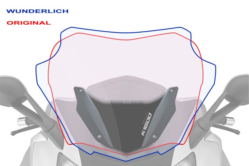 BMW K-Series Screen - Windshield Marathon