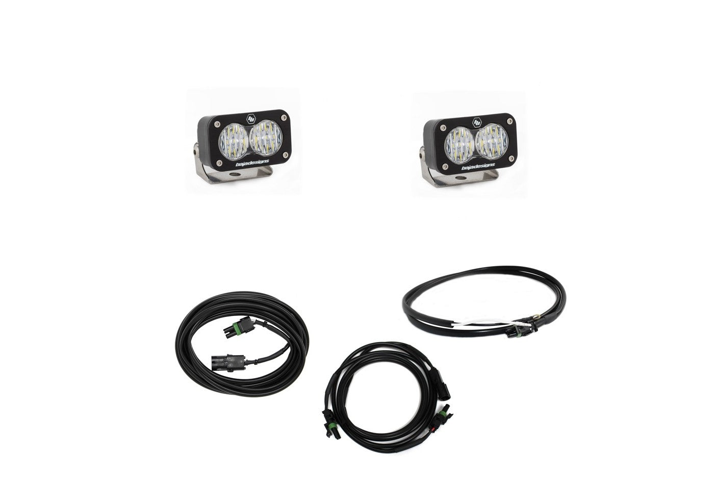 JEEP WRANGLER OE RUBICON, SAHARA BUMPER DUAL REVERSE LIGHT KIT - ONX6+ 50 INCH