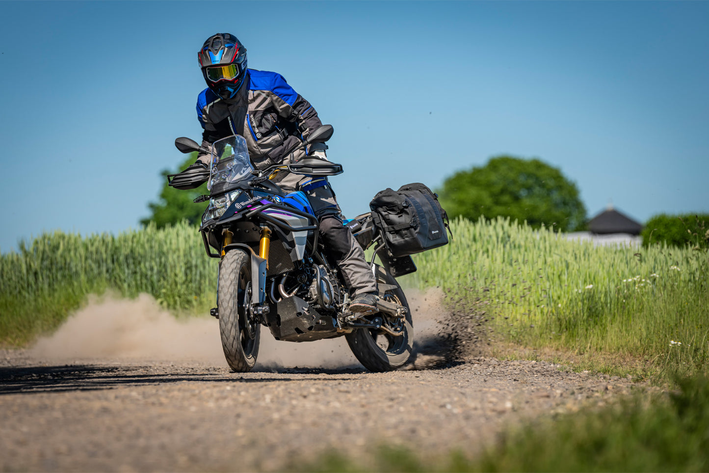 BMW F 450 GS Protection - "Doubleshock" Axle Protection Pads (Rear)