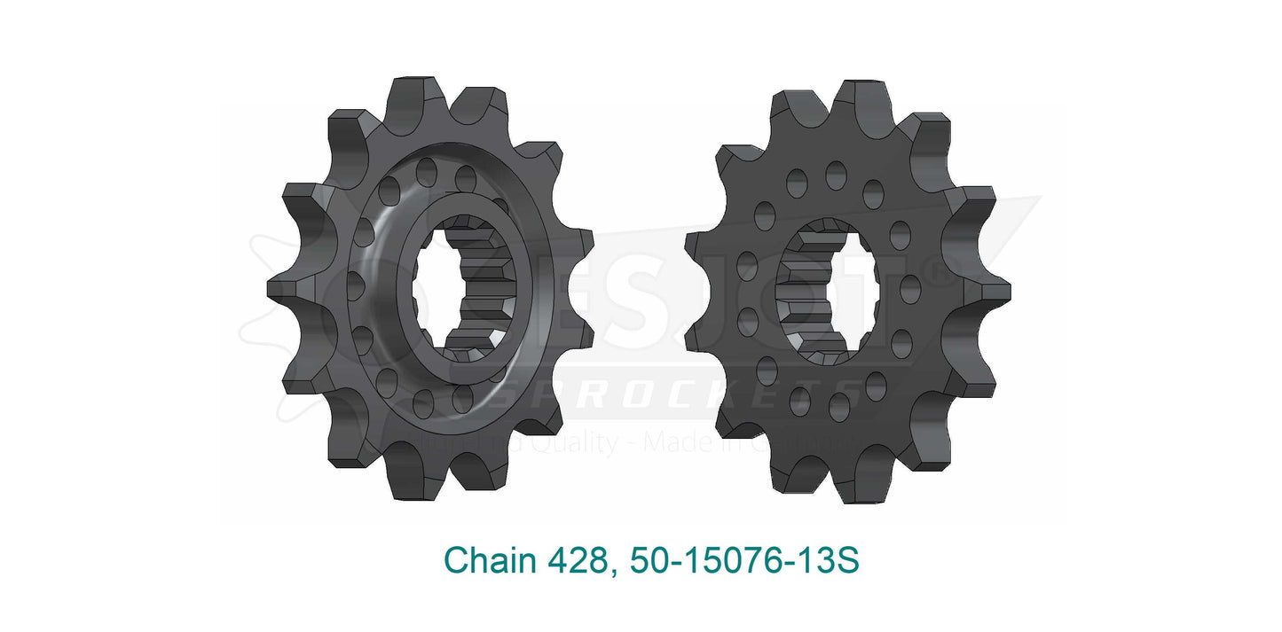 Sprockets Front (15076-13S) - Esjot (Sports)