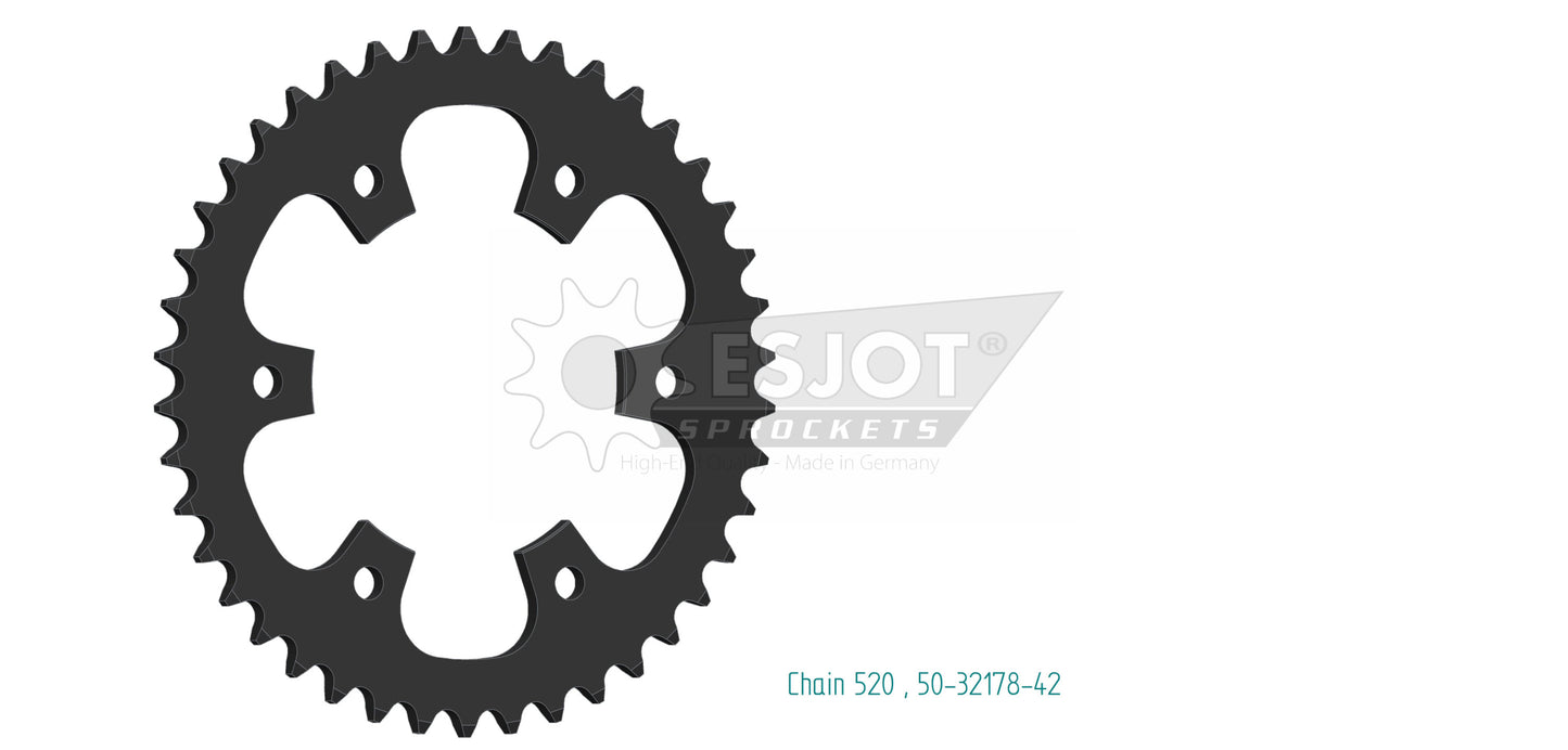 Sprockets Rear (32178-42T) - Esjot