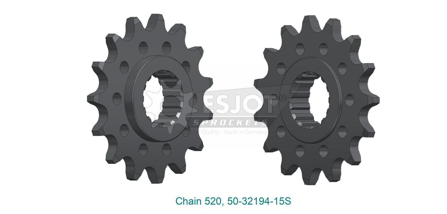 Sprockets Front (32194 - 15T) - Esjot Sports