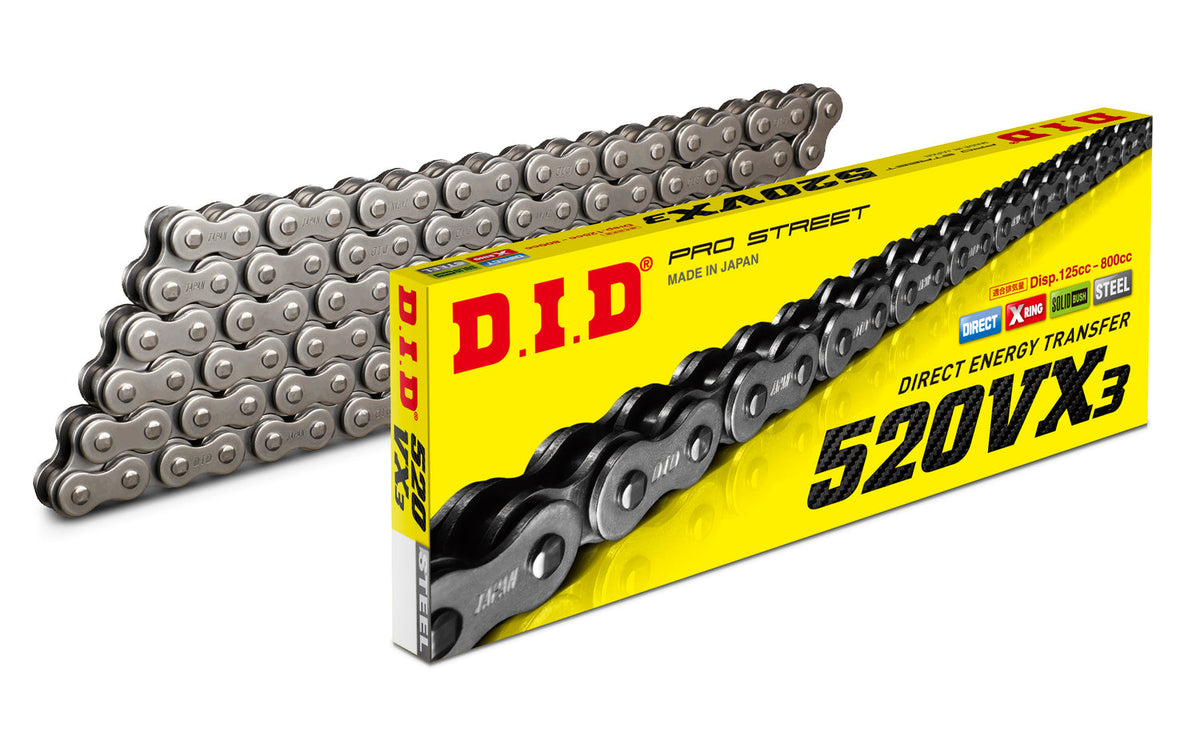 Chain 520 Pitch x 120 links (VX3)