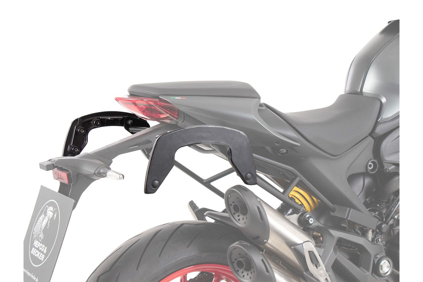 Ducati Monster 937 Sidecase Carrier - C-Bow