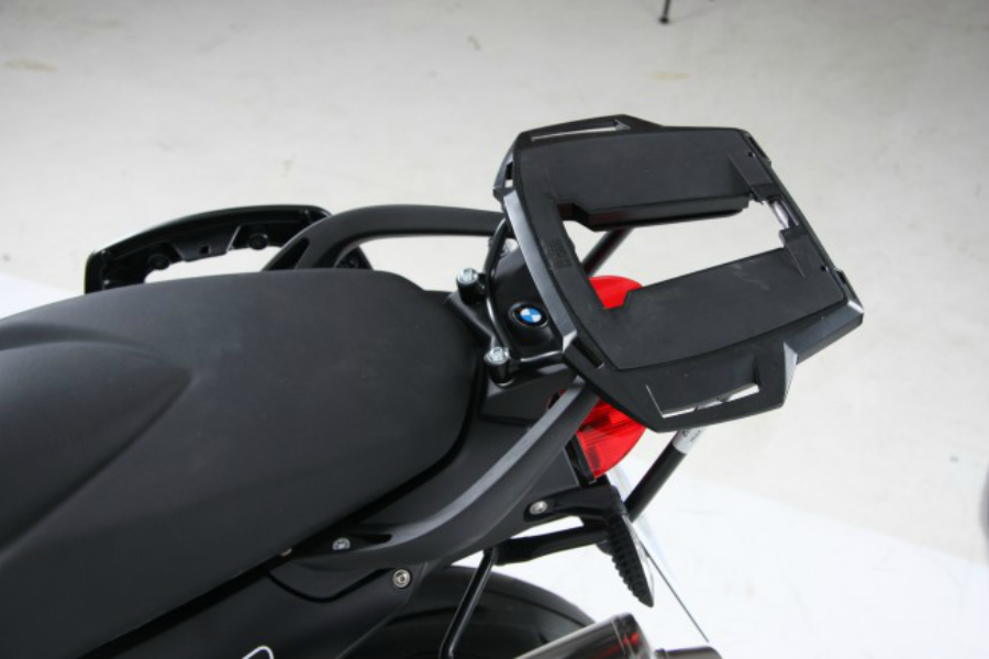 BMW F800R Topcase carrier - Fixed Hinge (Alu Rack).