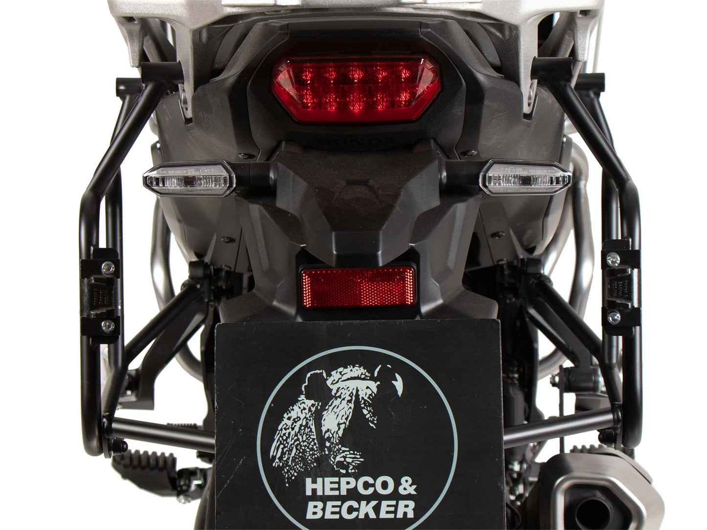 Honda Transalp XL 750 Hornet Carrier - Sidecases 'Permanent Mounted'
