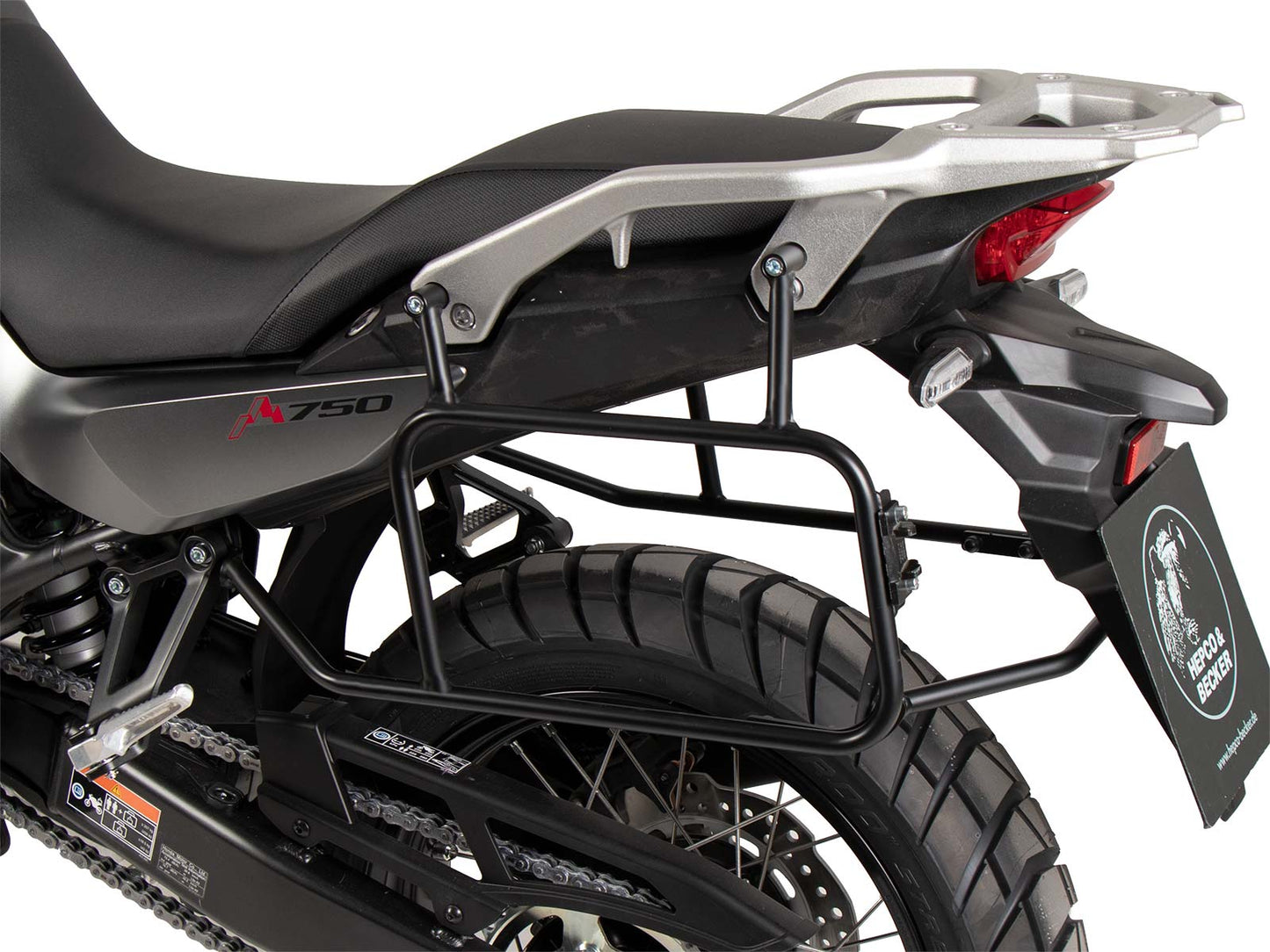 Honda Transalp XL 750 Hornet Carrier - Sidecases 'Permanent Mounted'
