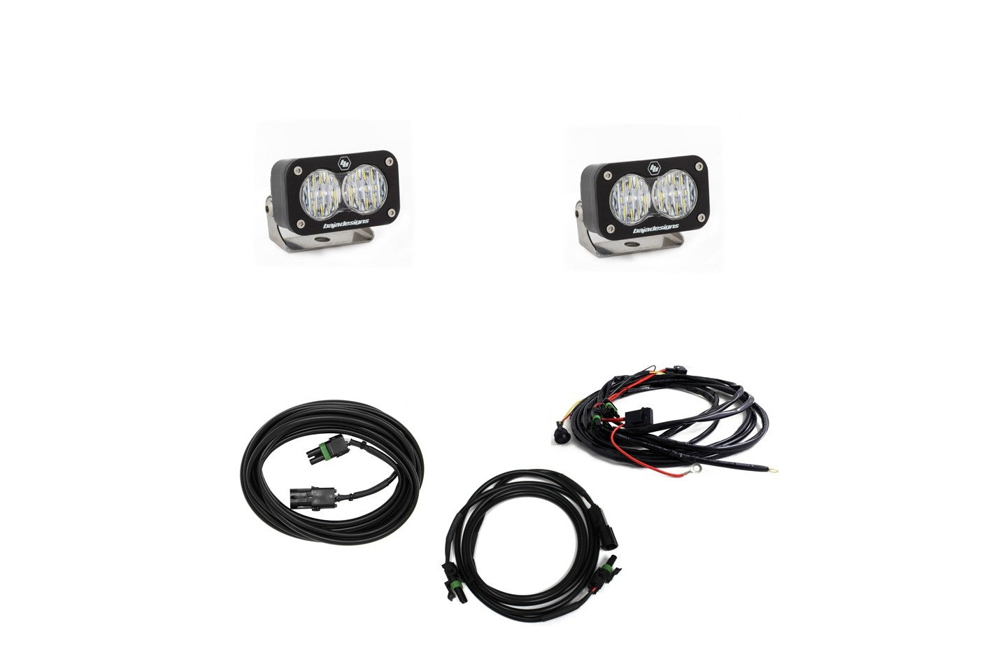 JEEP WRANGLER OE RUBICON, SAHARA BUMPER DUAL REVERSE LIGHT KIT - ONX6+ 50 INCH