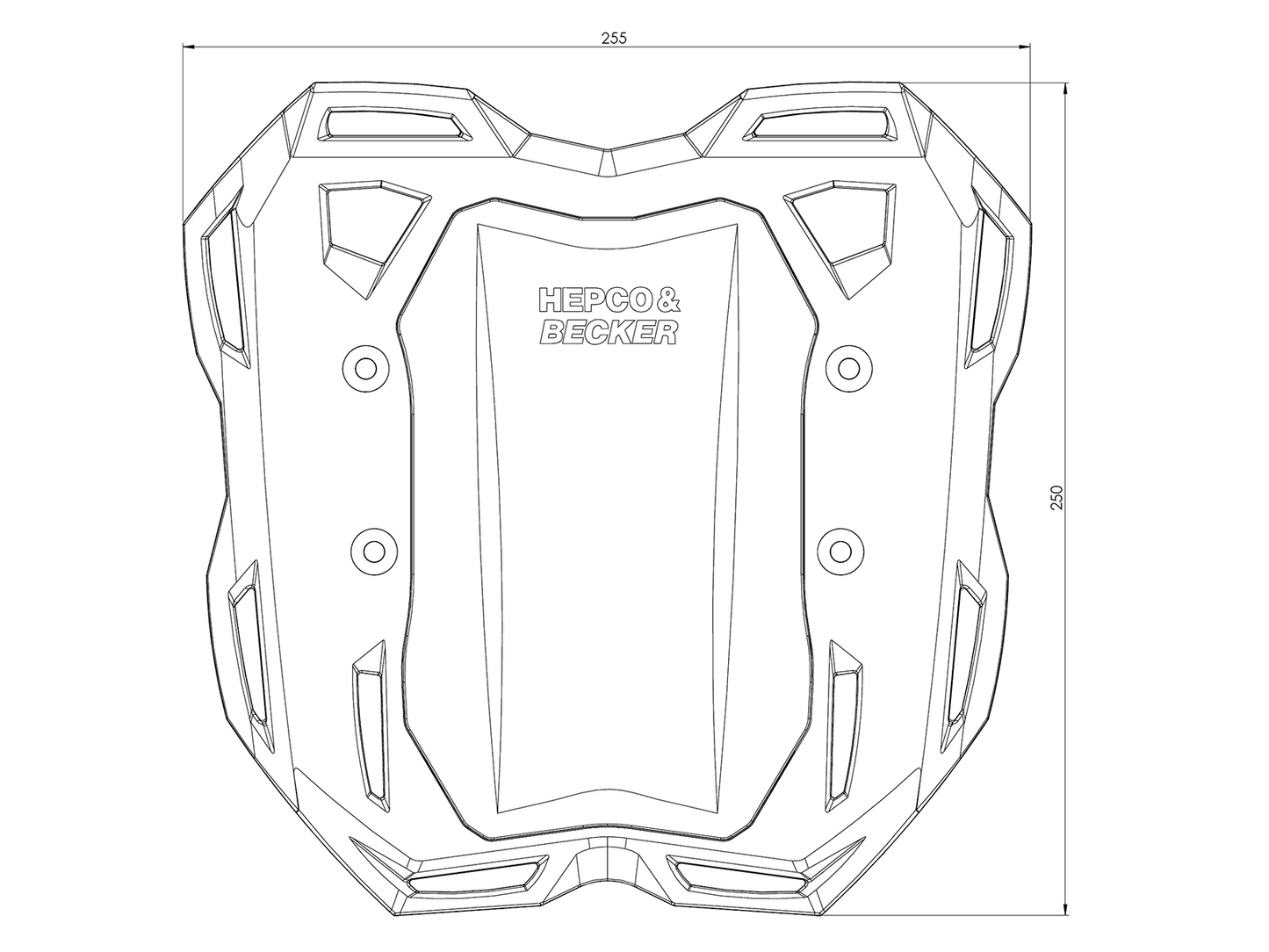 DUCATI SCRAMBLER 800 NIGHTSHIFT Soft Luggage - Smartrack Rack