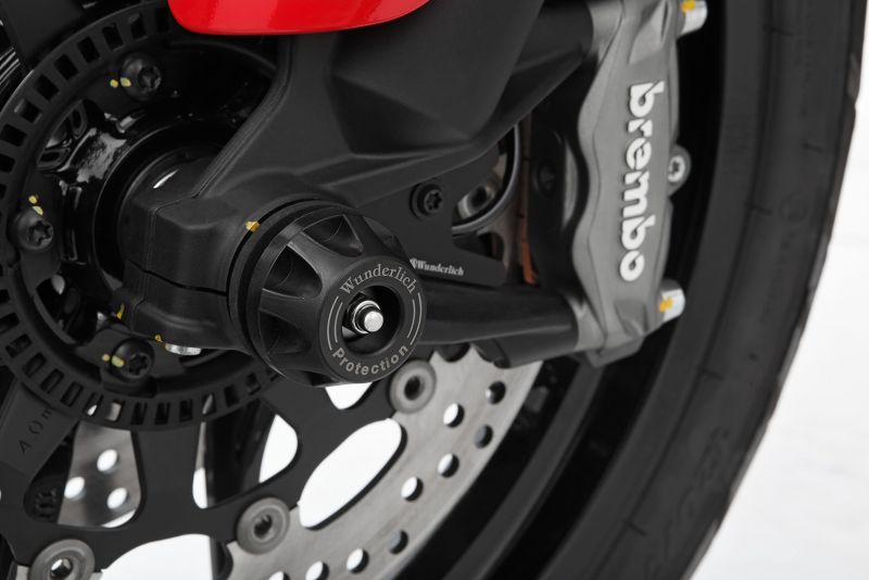 DUCATI Multistrada V4 Protection - "Doubleshock" Slider Axle (Front)