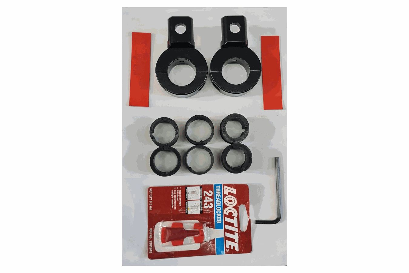 Clamps AUX Lights - Round Bars