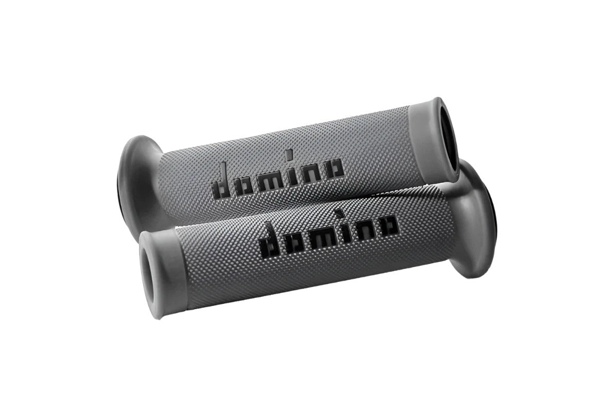 Domino Handlebar Grips - Grey/Black