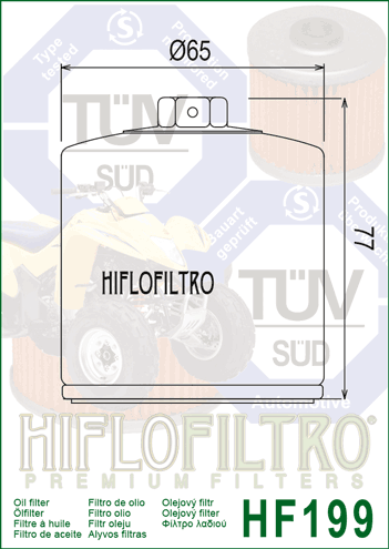 Oil Filter 199 - Hiflo