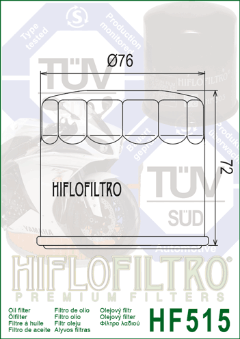 Oil Filter 515 - Hiflo