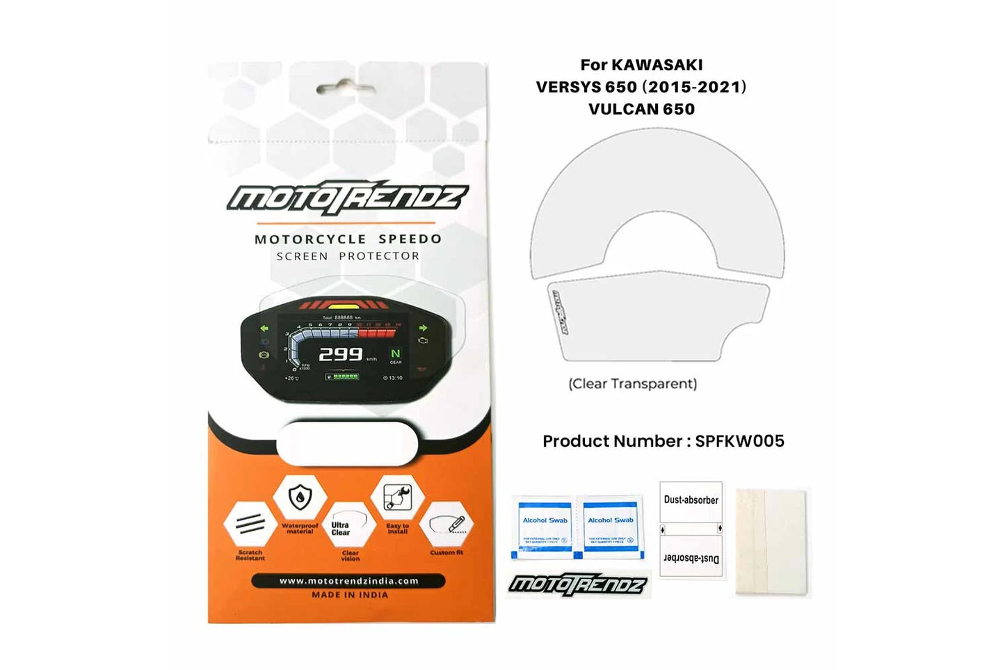 Kawasaki Versys 650 Protector - Screen Protector