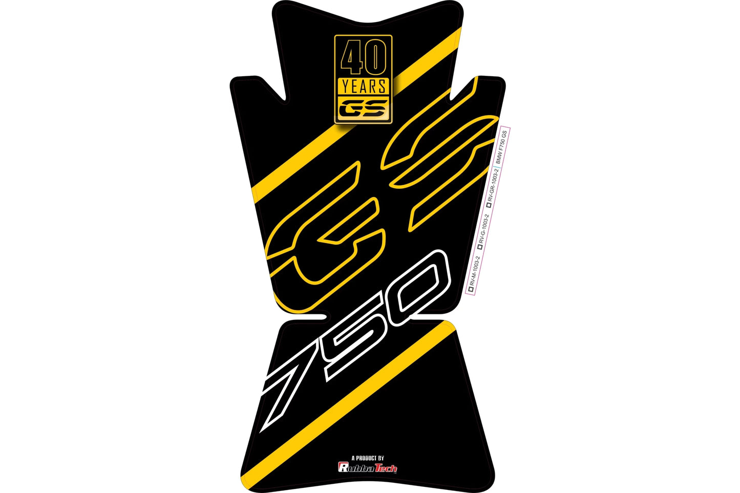 BMW F750GS Ergonomics - Tank Pad