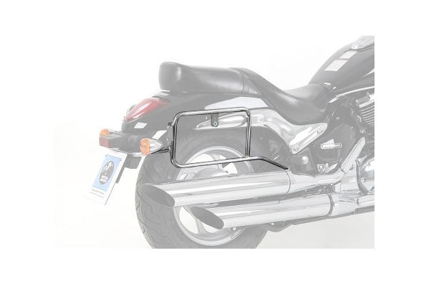 Suzuki M 800 Intruder Sidecases Carrier - Quick Release "Lock It" (Chrome).