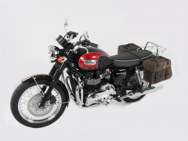 Triumph Bonneville / T100 / SE Carrier - Sidecases C-Bow (Chrome).