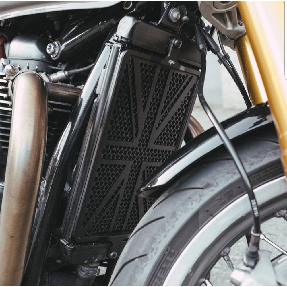 Triumph Bonneville Radiator - Protection