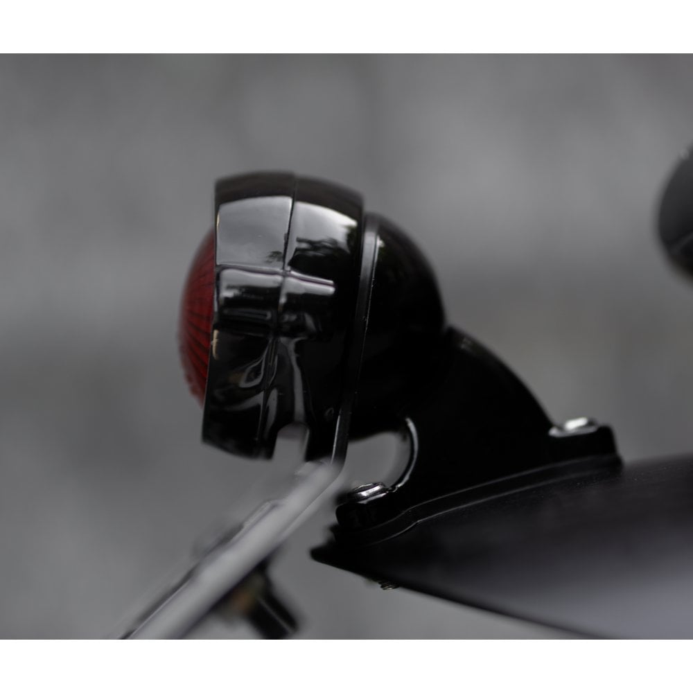 High Tail Customs Mudguard - Predrilled - Black Anodised