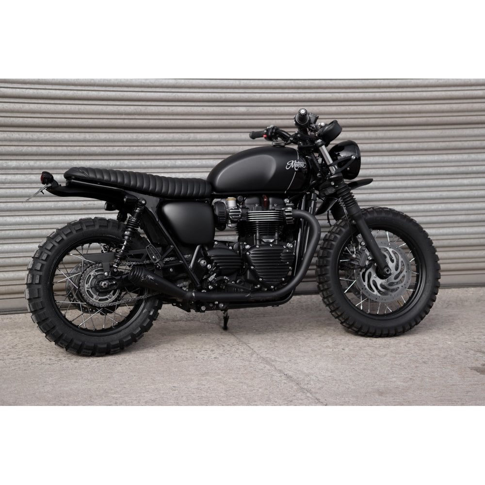 High Tail Customs Mudguard - Predrilled - Black Anodised
