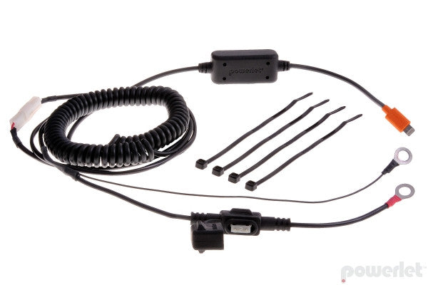 Phone Cable from Battery - micro USB or I-Phone).