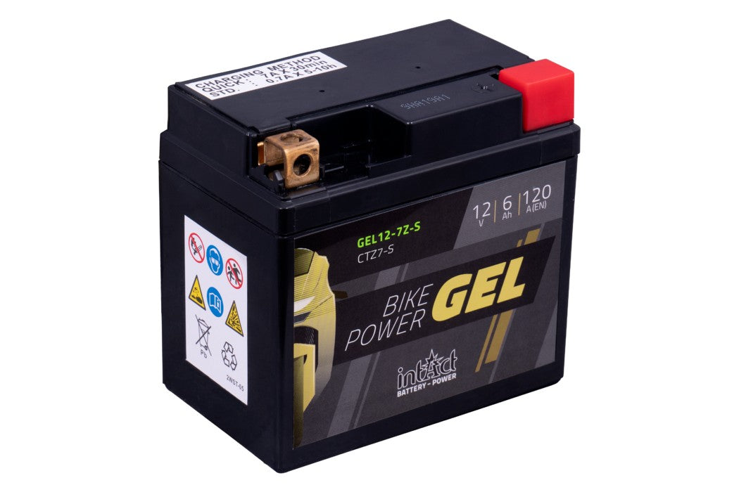 Battery intAct - GEL (YTZ7S) 6Ah 120A