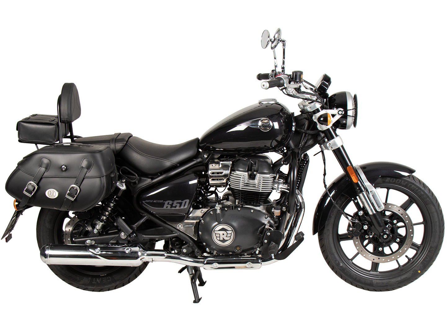 Royal Enfield Super Meteor 650 Carrier - Sidecases "C-Bow"