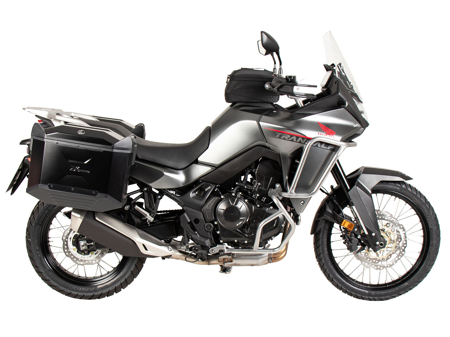 Honda Transalp XL 750 Hornet Carrier - Sidecases 'Permanent Mounted'