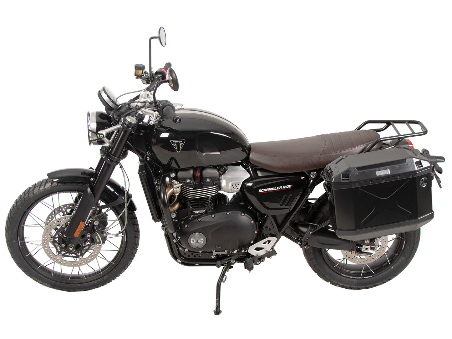TRIUMPH SCRAMBLER 1200 X Carrier - Left Side (Permanent)