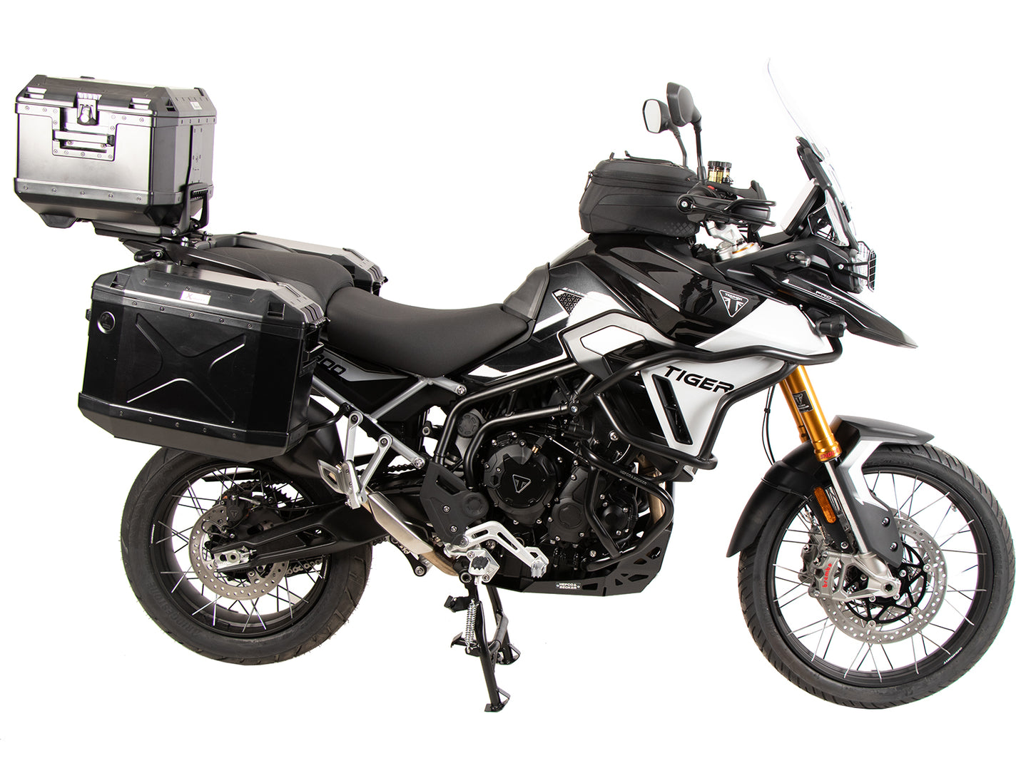TRIUMPH Tiger 900 All Carrier - Sidecases 'Lock It' (black)
