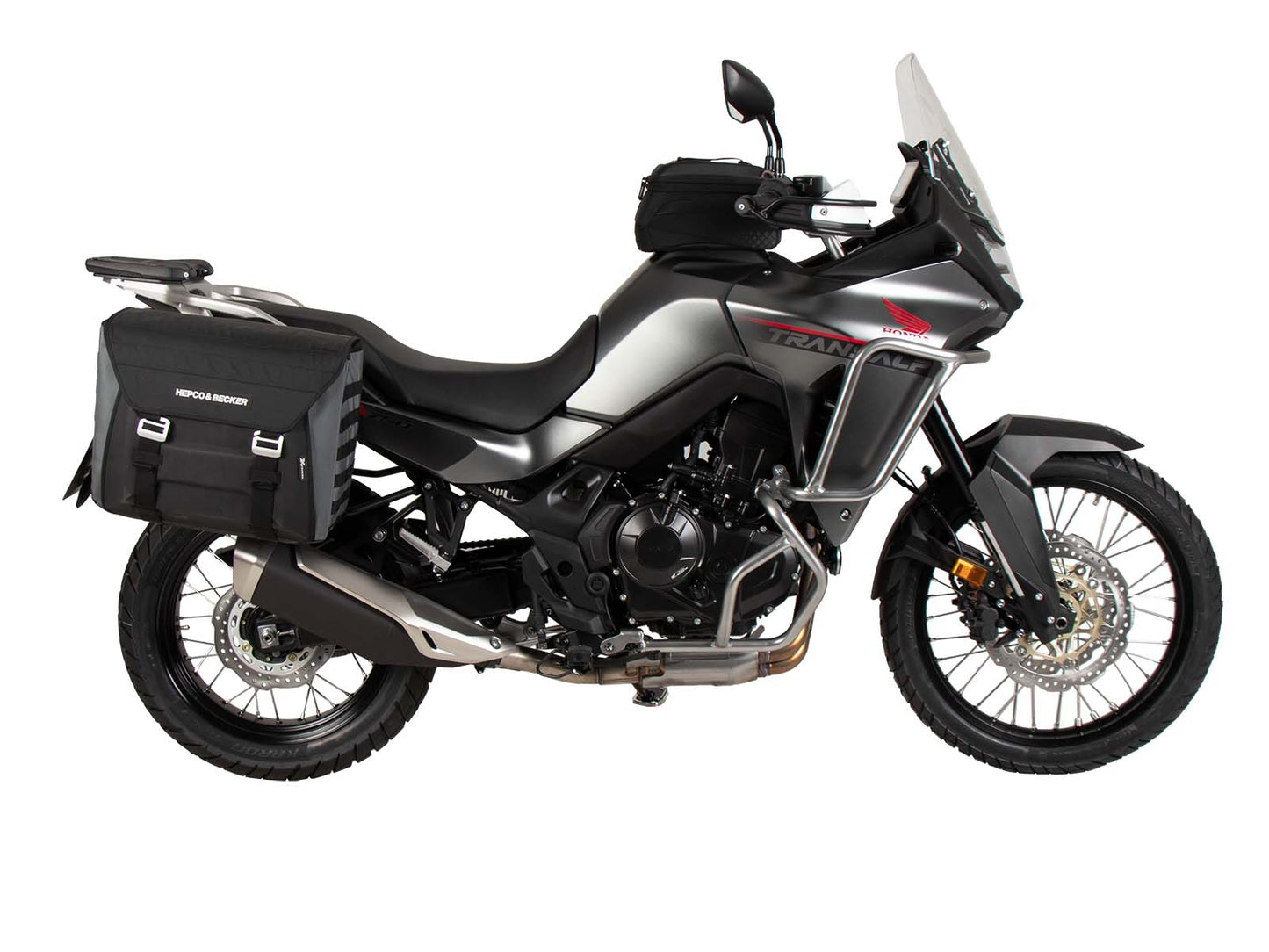 Honda Transalp XL 750 Hornet Carrier - Sidecases 'Permanent Mounted'
