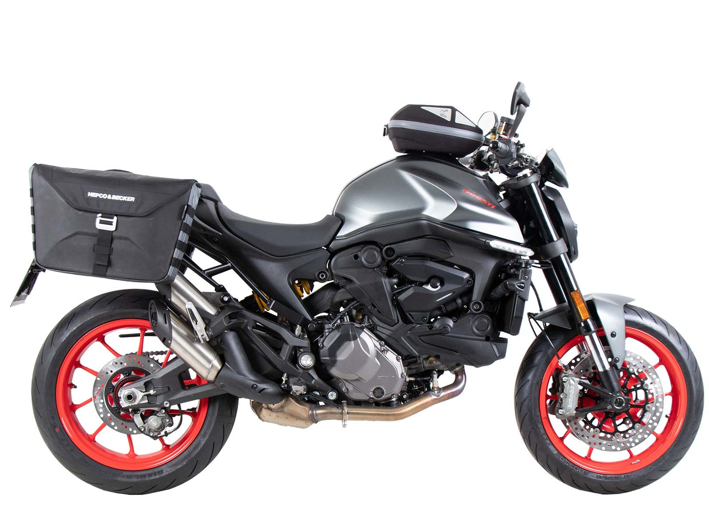 Ducati Monster 937 Sidecase Carrier - C-Bow