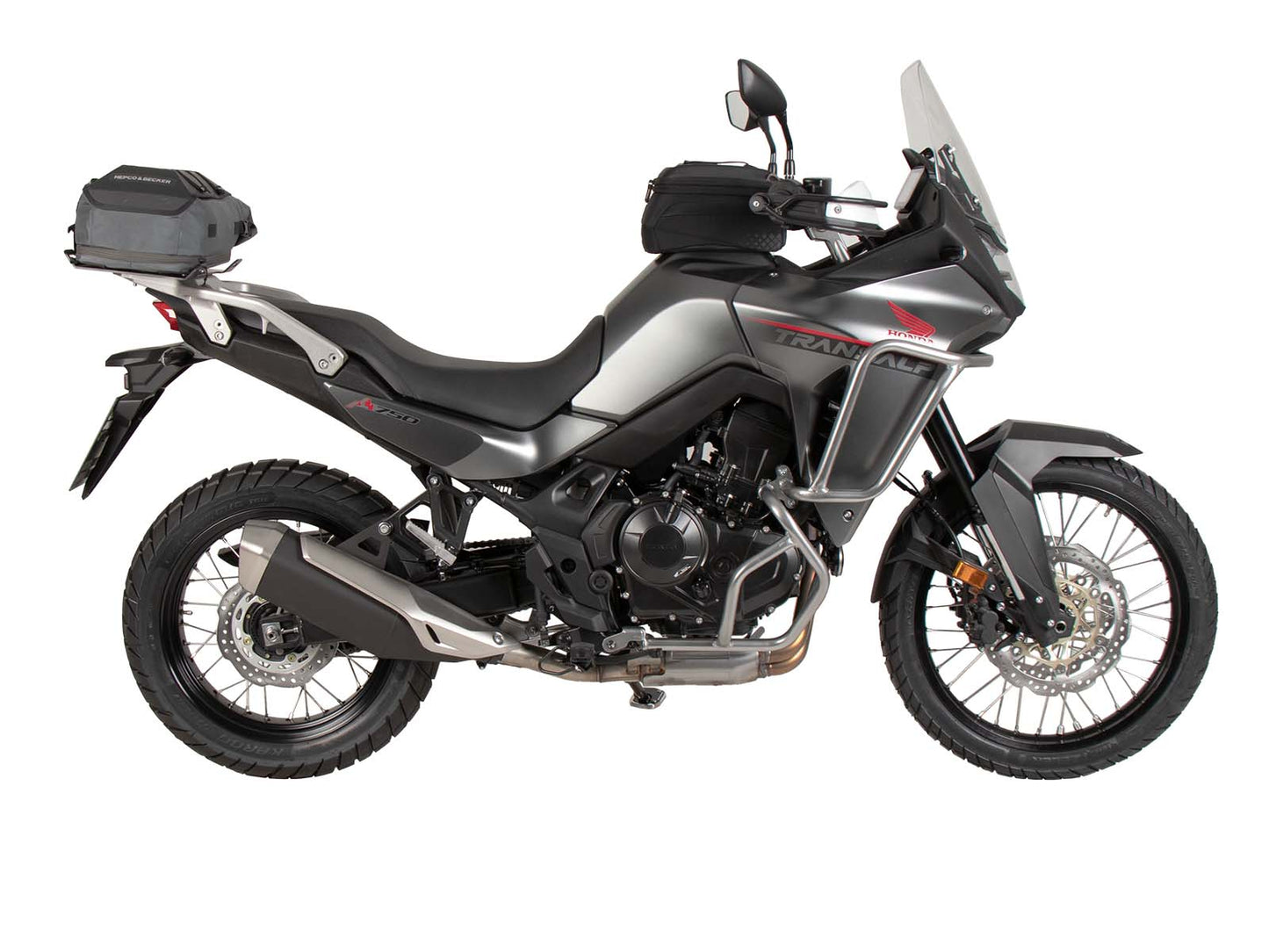 Honda Transalp XL 750 Rear Rack - Enlargement
