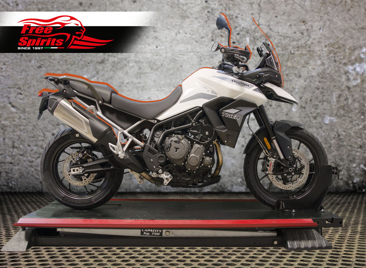 Triumph Tiger 900 Ergonomics - Lowering Kit