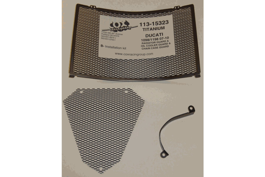 Ducati 1098/ 1198/ R/ S Protection - Radiator Guard & Oil Cooler Guard.