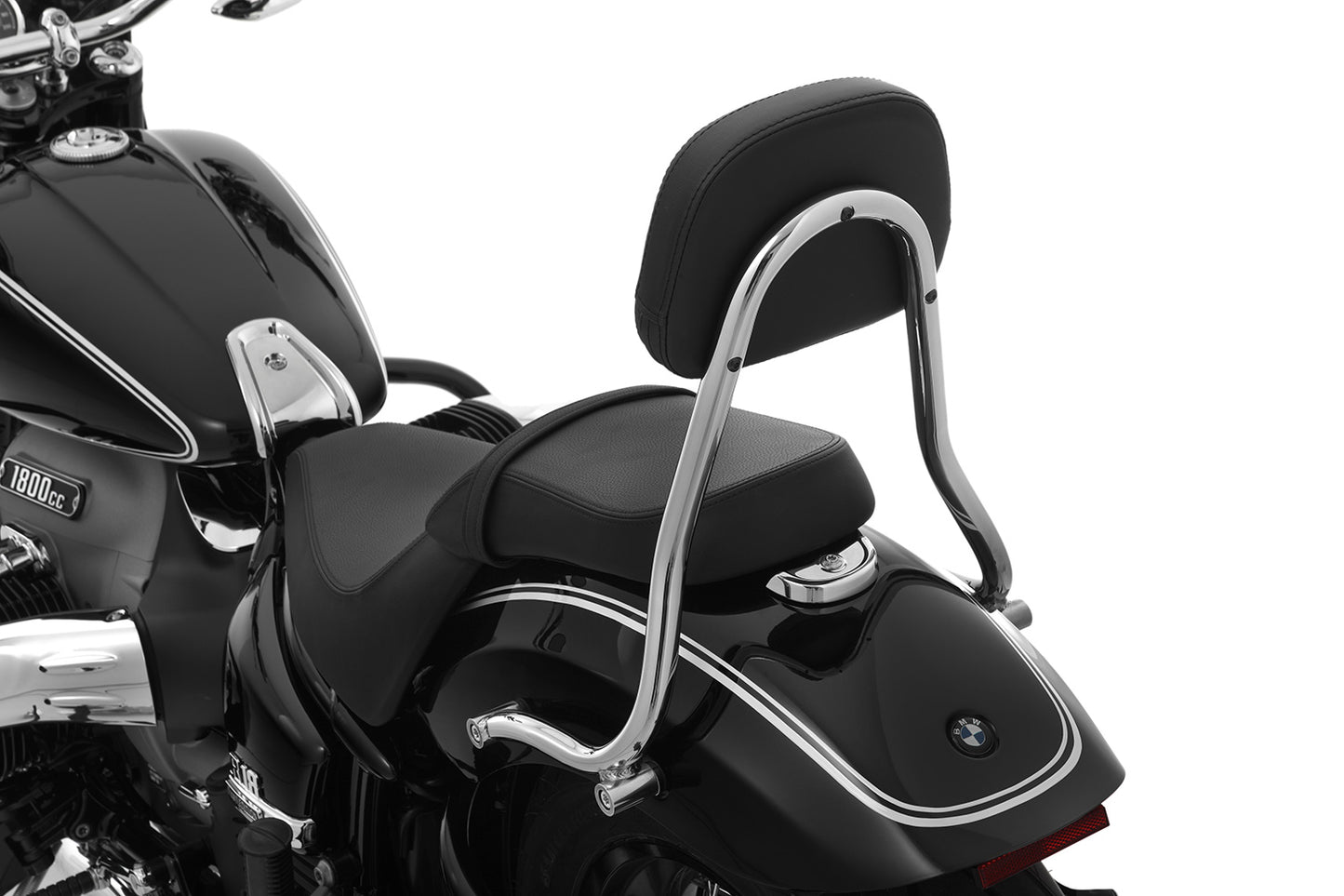 BMW R18 Ergonomics - Backrest