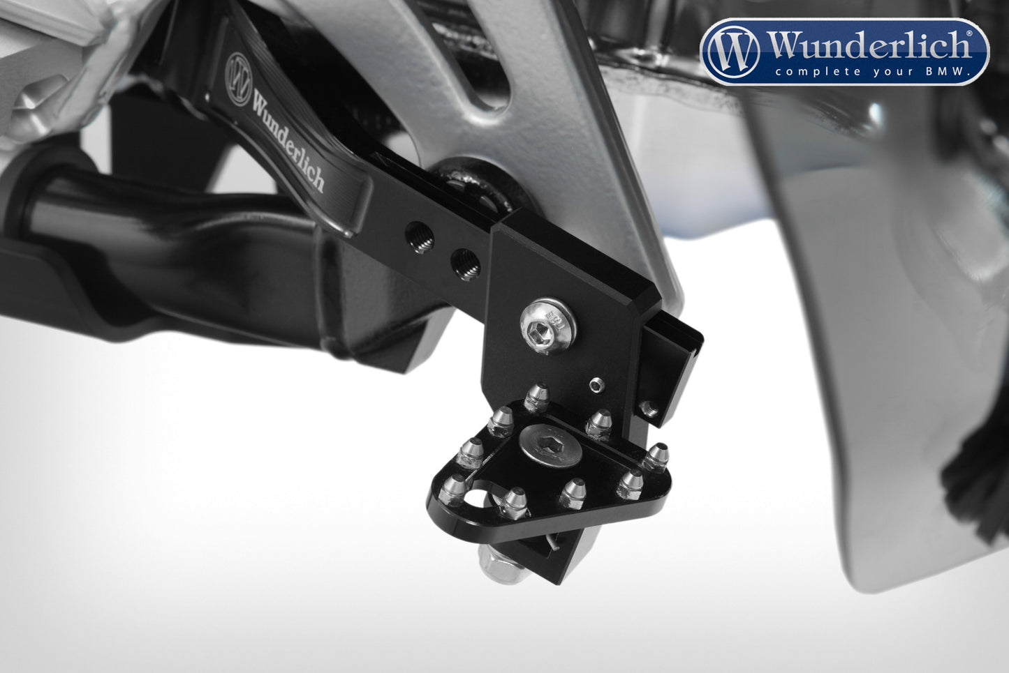 BMW R1250GS Ergonomics - Brake Lever Lowering Kit.