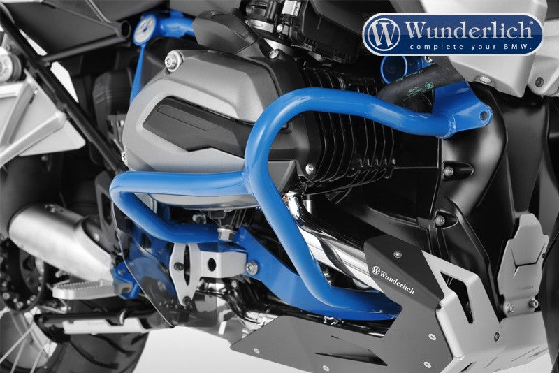BMW R1200GS Protection - Engine Crash Bars (Blue).