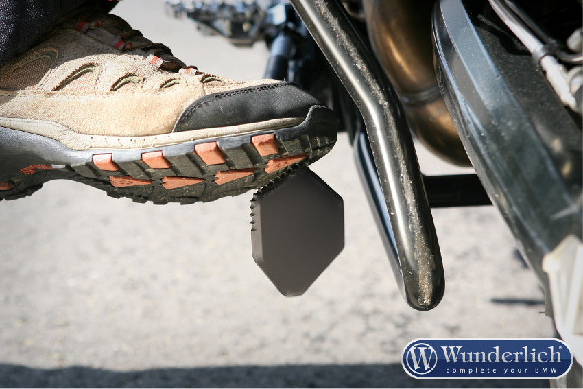 BMW R1200 GS LC Ergonomics - Side Stand Enlargement (Lowered).