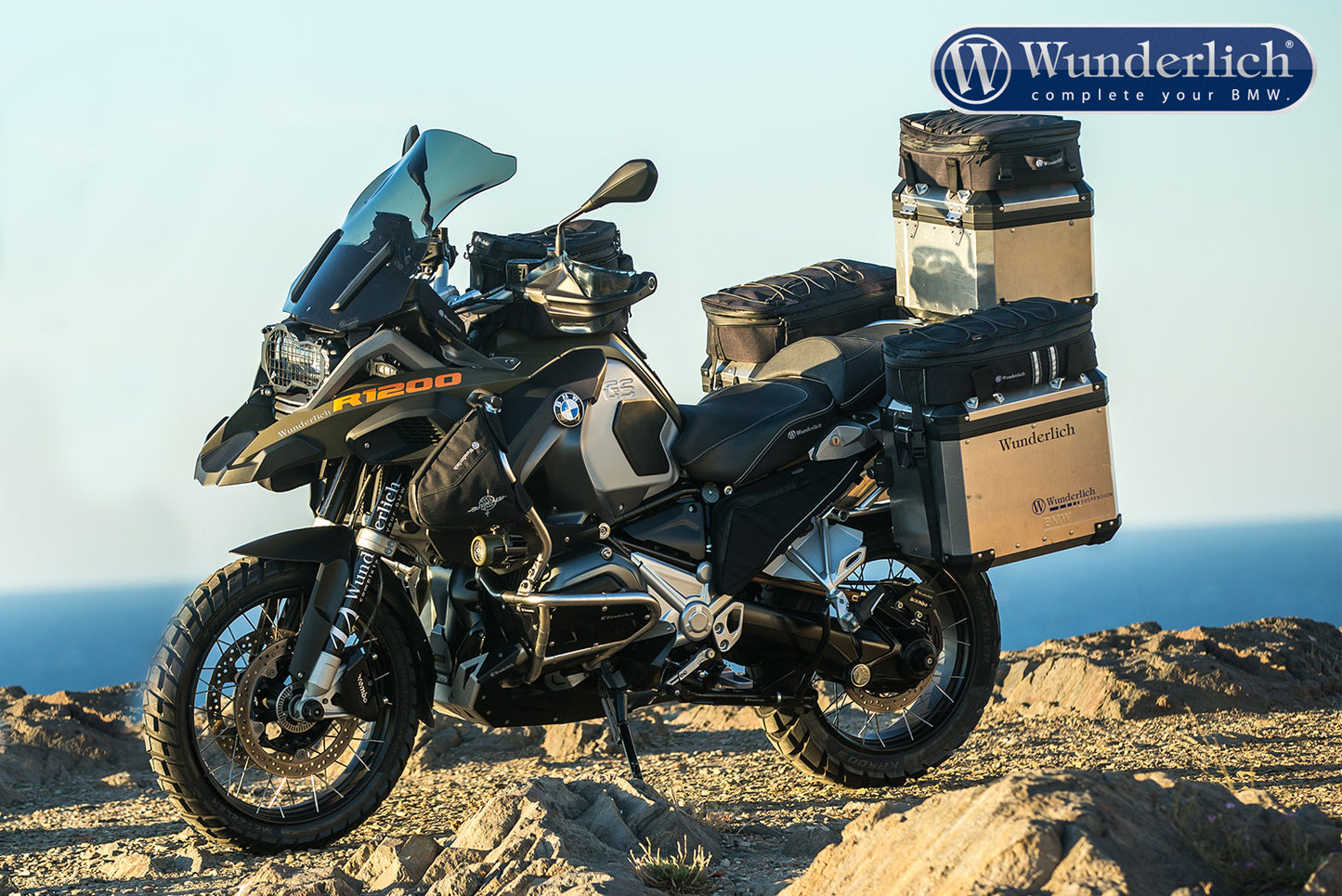 BMW R1200GSA Ergonomics - Tank Pads.
