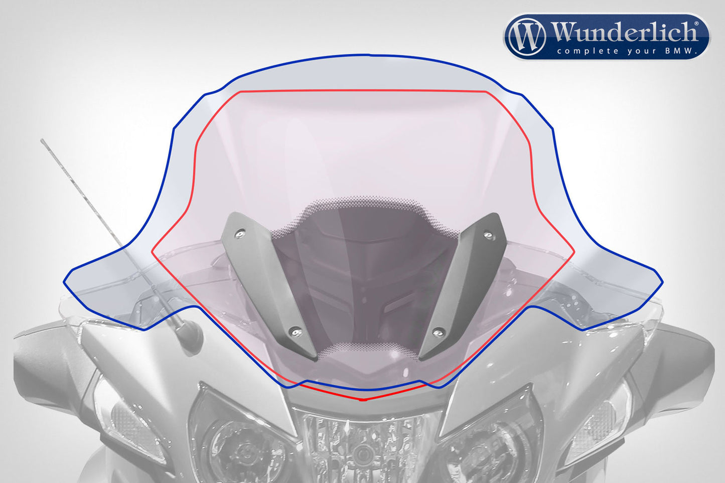 BMW R 1200 RT LC Protection - Windsreen Touring Marathon.
