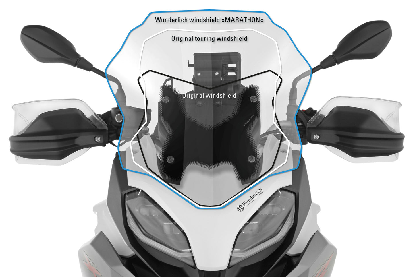 BMW F900 Ergonomics - Windshield Marathon.